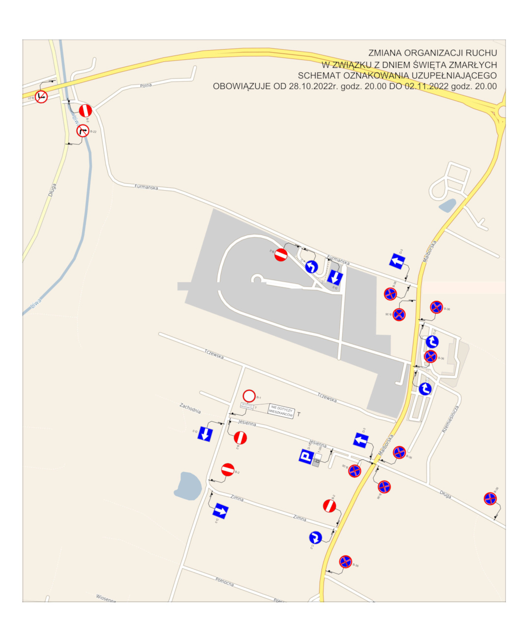 zalacznik nr 5 schemat zmiana organizacji ruchu