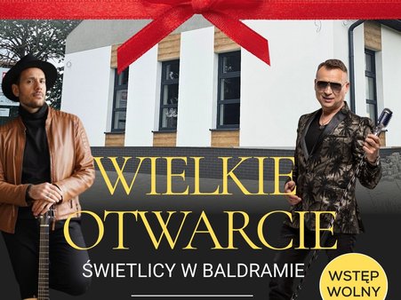 Plakat informacyjny do treści artykułu, przedstawiający nazwę wydarzenia.