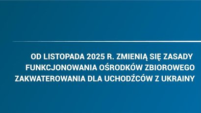 Komunikat dot. zmian w zasadach funkcjonowania (OZZ) dla obywateli Ukrainy