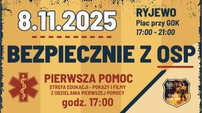 Plakat informacyjny do treści artykułu, przedstawiający nazwę, miejsce, datę, przedział czasowy wydarzenia oraz związane z nim zagadnienia.