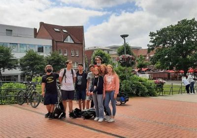 2 część projektu młodzieży                        z zaprzyjaźnionych powiatów Kwidzyn-Osterholz