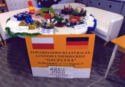Towarzystwo Kulturalne Ludności Niemieckiej „Ojczyzna” w Kwidzynie zorganizowało warsztaty adwentowe