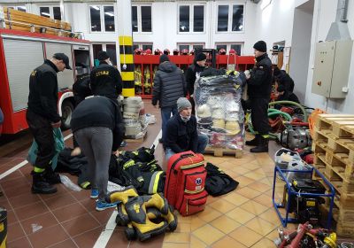 Strażacy z powiatu kwidzyńskiego wspierają Ukrainę