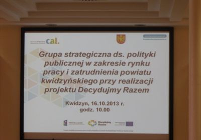 Spotkanie Grupy strategicznej do spraw polityki publicznej w zakresie rynku pracy i zatrudnienia