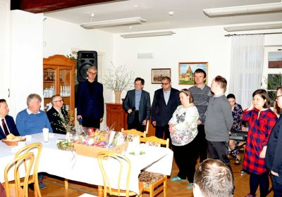 Świąteczne spotkanie w WTZ w Górkach