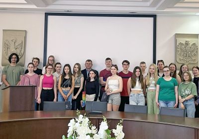 Młodzież z Celle w Starostwie