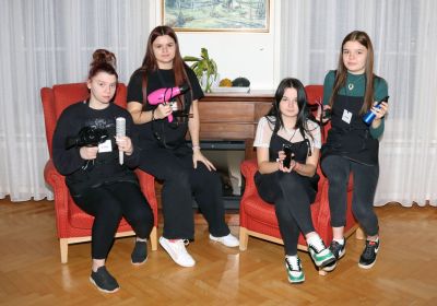Mobilne fryzjerki z Młodzieżowym Ośrodku Wychowawczym w Kwidzynie