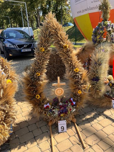 Wieniec dożynkowy, zgłoszony w konkursie. 