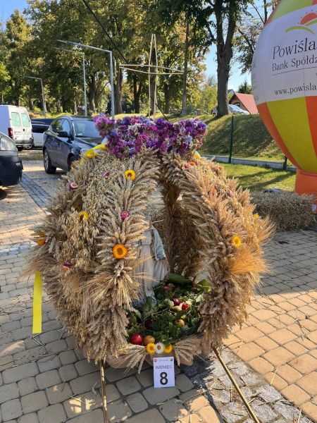 Wieniec dożynkowy, zgłoszony w konkursie. 