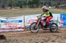 zawodnik w trakcie jubileuszowych zawodów cross-country