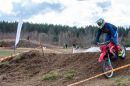 zawodnik w trakcie jubileuszowych zawodów cross-country