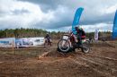 zawodnicy w trakcie jubileuszowych zawodów cross-country