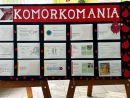 Tablica informacyjna na temat działania fundacji, przygotowana przez uczniów