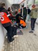 zmagania w trakcie okręgowego etapu Mistrzostw Pierwszej Pomocy PCK w Gdańsku