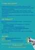 Na ulotce znajdują się logotypy projektu współfinansowanego z UE oraz informacje o ogłoszeniu naboru do projektu Zdolni z Pomorza- Powiat Kwidzyński.
