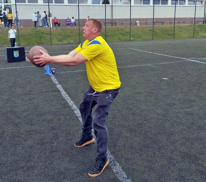 Zawodnicy WTZ w Ryjewie podczas rywalizacji w trakcie Olimpiady Sportowej dla Osób z Niepełnosprawnościami województwa pomorskiego