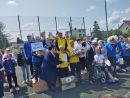 Zawodnicy WTZ w Ryjewie podczas rywalizacji w trakcie Olimpiady Sportowej dla Osób z Niepełnosprawnościami województwa pomorskiego