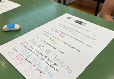 Policjantki z Kwidzyna edukują najmłodszych 