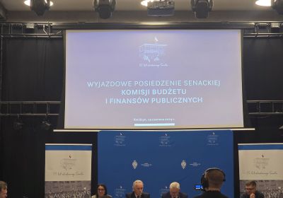Posiedzenie Komisji Budżetu i Finansów Publicznych Senatu RP w Kwidzynie