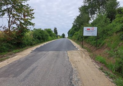Przebudowa drogi powiatowej nr 3217G Rakowiec-Morawy