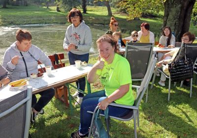 Rodzinny piknik w WTZ w Górkach