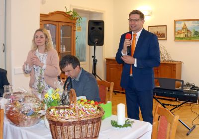 Świąteczne spotkanie w WTZ w Górkach