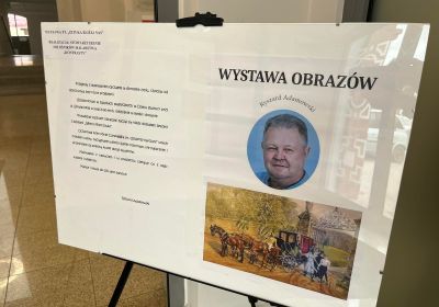 Sztuka bliżej nas – cykl wystaw w Starostwie Powiatowym w Kwidzynie