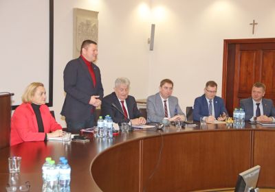 Wiceminister infrastruktury w Starostwie Powiatowym
