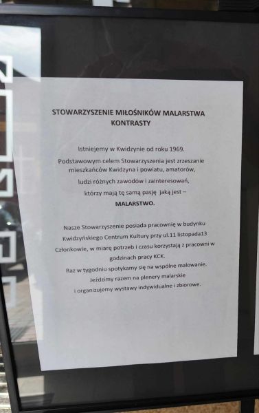 zdjęcie opisu stowarzyszenia. 